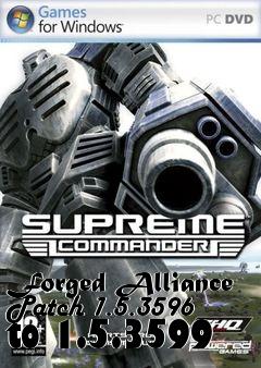 Box art for Forged Alliance Patch 1.5.3596 to 1.5.3599