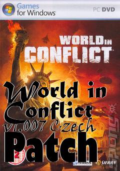 Box art for World in Conflict v1.007 Czech Patch