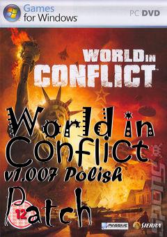 Box art for World in Conflict v1.007 Polish Patch