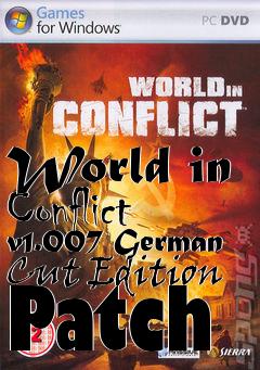 Box art for World in Conflict v1.007 German Cut Edition Patch