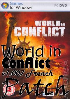 Box art for World in Conflict v1.007 French Patch