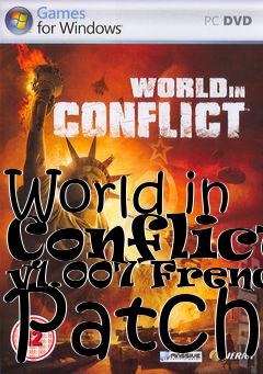 Box art for World in Conflict v1.007 French Patch