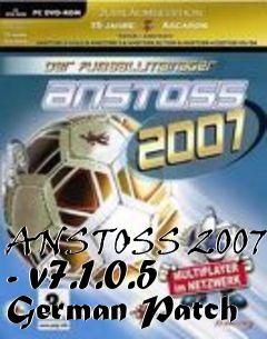 Box art for ANSTOSS 2007 - v7.1.0.5 German Patch