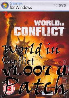 Box art for World in Conflict v1.007 UK Patch