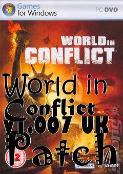 Box art for World in Conflict v1.007 UK Patch