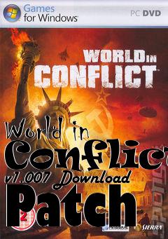 Box art for World in Conflict v1.007 Download Patch
