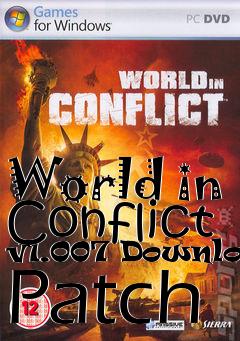 Box art for World in Conflict v1.007 Download Patch