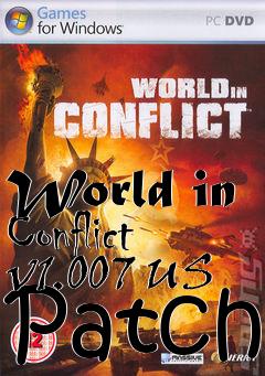 Box art for World in Conflict v1.007 US Patch