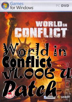 Box art for World in Conflict v1.006 US Patch