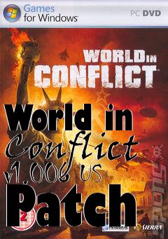 Box art for World in Conflict v1.006 US Patch