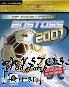 Box art for ANSTOSS 2007 - v1.03 Patch [German]