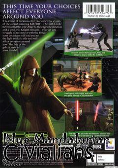 Box art for Blue Mandalorian Civialians