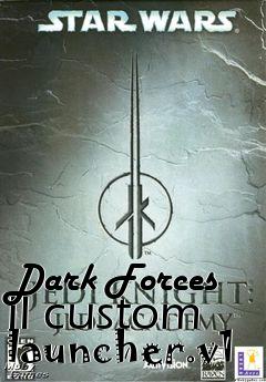 Box art for Dark Forces II custom launcher.v1