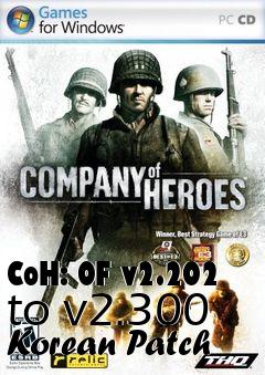 Box art for CoH: OF v2.202 to v2.300 Korean Patch