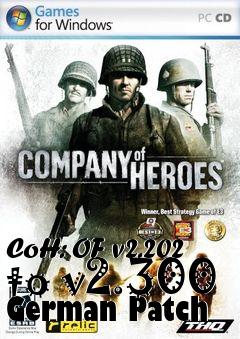 Box art for CoH: OF v2.202 to v2.300 German Patch