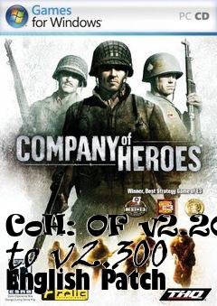 Box art for CoH: OF v2.202 to v2.300 English Patch