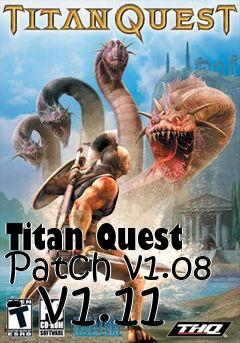 Box art for Titan Quest Patch v1.08 - v1.11