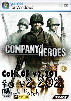 Box art for CoH: OF v2.201 to v2.202 French Patch