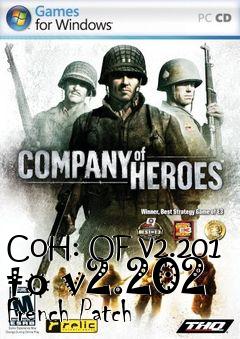 Box art for CoH: OF v2.201 to v2.202 French Patch