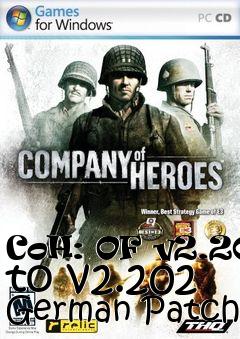 Box art for CoH: OF v2.201 to v2.202 German Patch