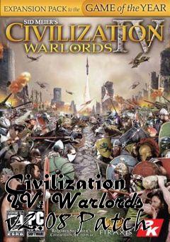 Box art for Civilization IV: Warlords v2.08 Patch