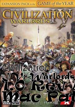 Box art for Civilization IV: Warlords 1.0 Rev A Mac Patch