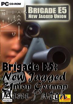 Box art for Brigade E5: New Jagged Union German Mini Patch