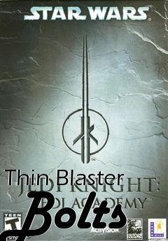 Box art for Thin Blaster Bolts