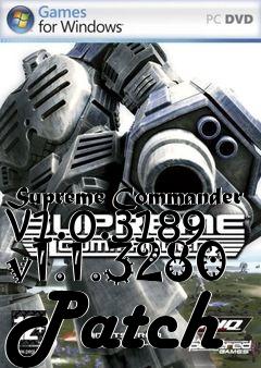 Box art for Supreme Commander v1.0.3189 v1.1.3280 Patch