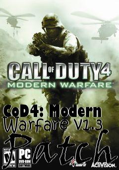 Box art for CoD4: Modern Warfare v1.3 Patch