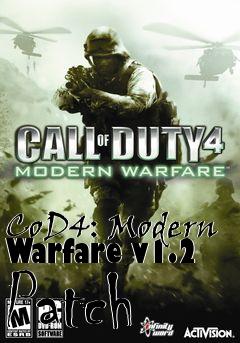 Box art for CoD4: Modern Warfare v1.2 Patch