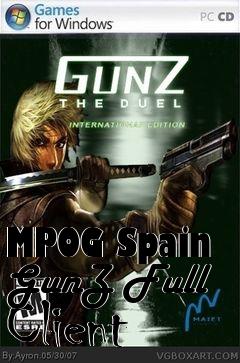 Box art for MPOG Spain GunZ Full Client