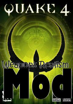 Box art for Weapons Realism Mod