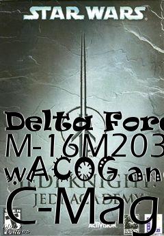 Box art for Delta Force M-16M203 wACOG and C-Mag