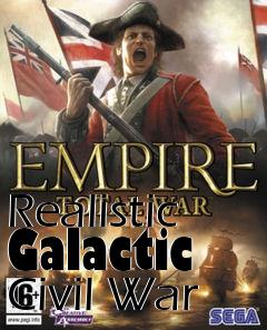 Box art for Realistic Galactic Civil War