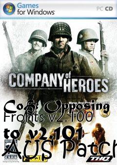 Box art for CoH: Opposing Fronts v2.100 to v2.101 AUS Patch