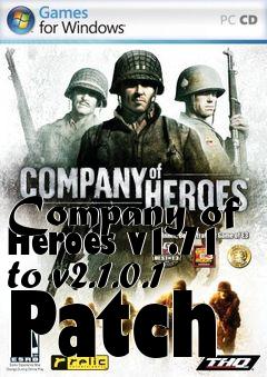 Box art for Company of Heroes v1.71 to v2.1.0.1 Patch