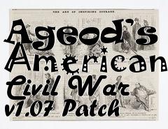 Box art for Ageod’s American Civil War v1.07 Patch
