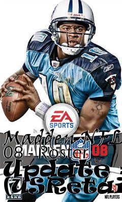 Box art for Madden NFL 08 - Roster Update #2 (USRetail)