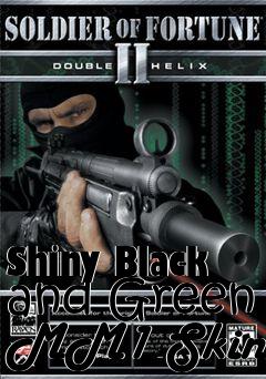 Box art for Shiny Black and Green MM1 Skin