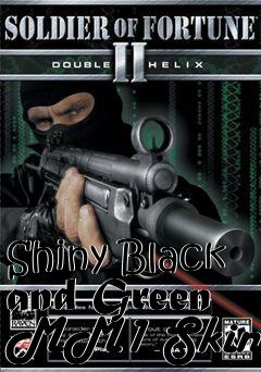 Box art for Shiny Black and Green MM1 Skin