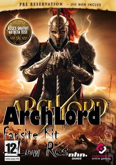 Box art for ArchLord Fansite Kit - Low Res