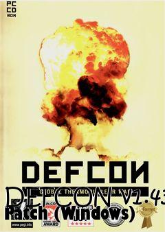 Box art for DEFCON v1.43 Patch (Windows)