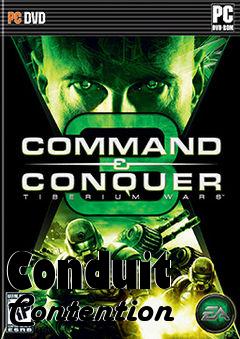 Box art for Conduit  Contention