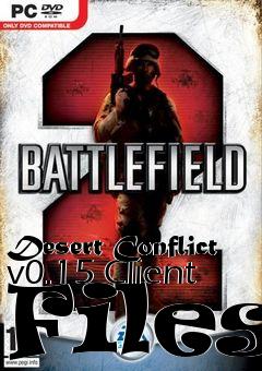 Box art for Desert Conflict v0.15 Client Files