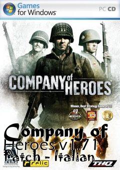 Box art for Company of Heroes v1.71 Patch - Italian