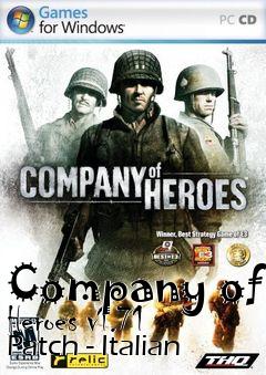 Box art for Company of Heroes v1.71 Patch - Italian