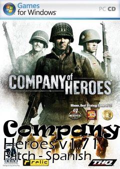 Box art for Company of Heroes v1.71 Patch - Spanish