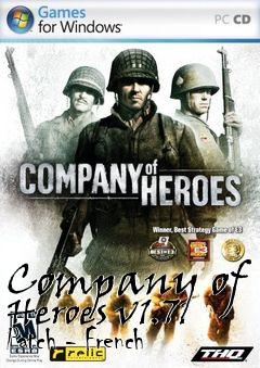 Box art for Company of Heroes v1.71 Patch - French