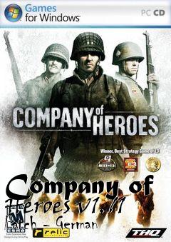 Box art for Company of Heroes v1.71 Patch - German